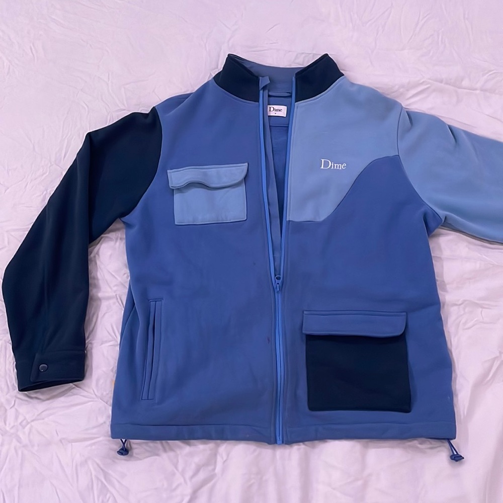 DIME brushed cotton track jacket